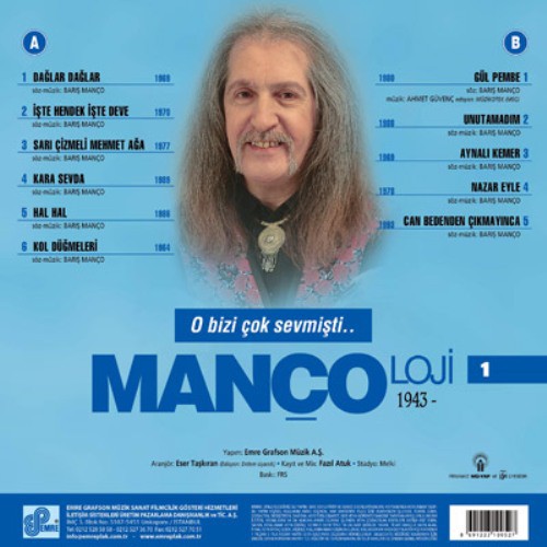 Baris Manco Mancoloji 1 Plak 2