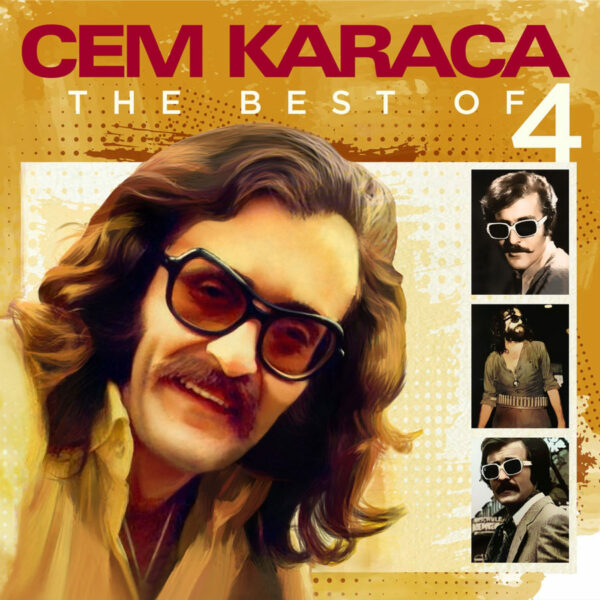 Cem Karaca plak the best of 4 tuerkische Schallplatten