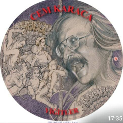 Cem Karaca tuerkische LP Schallplatte picture disk yigitler 2