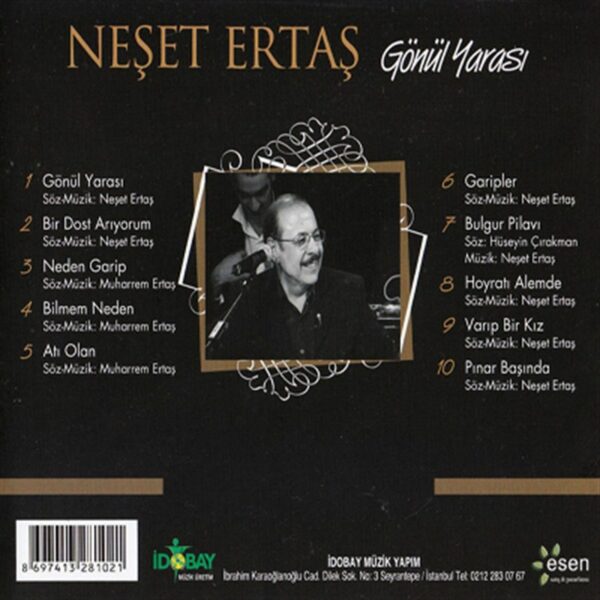 Neset Ertas plak tuerkische CD goenuel yarasi 2 1