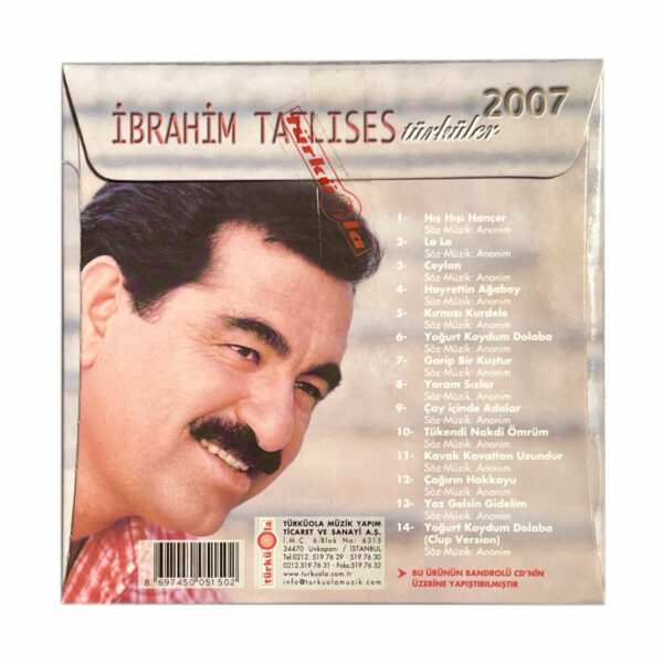 ibrahim tatlises musik cd tuerkueler 2007 2