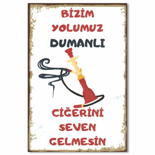 bizim yolumuz dumanli nargile poster