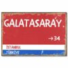 Duvar Resmi Ahsap Poster Galatasaray