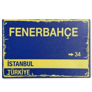Fenerbahce Poster Duvar Resmi | Ahsap